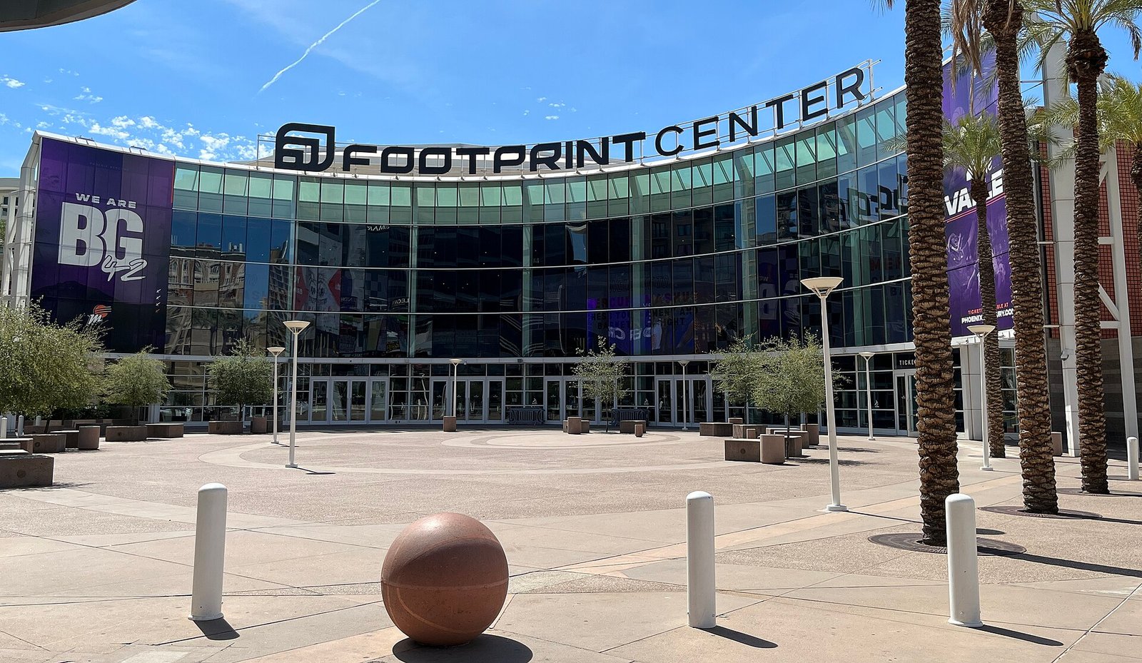 Exterior of Mortgage Matchup Center in downtown Phoenix